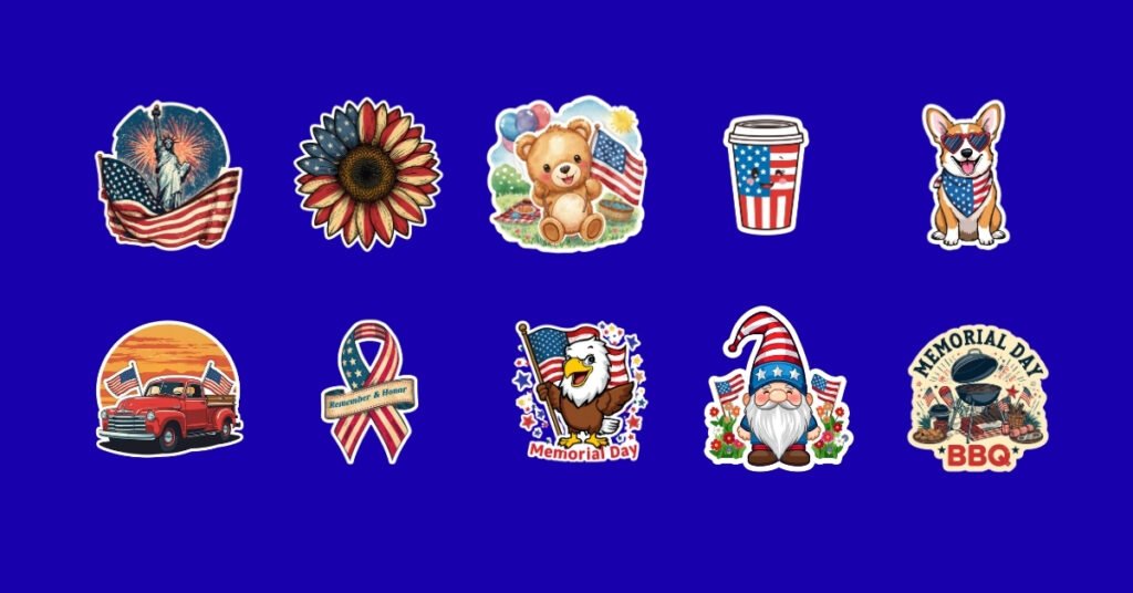 25 Free Memorial Stickers for Cricut and DIY Crafts